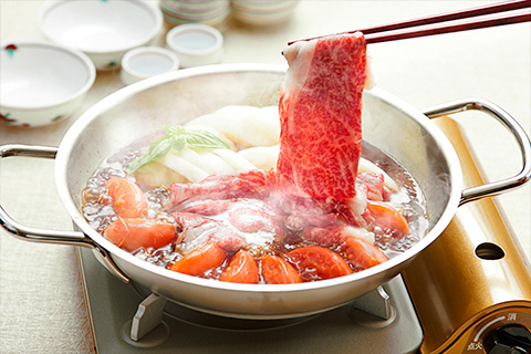 トマトすき焼き